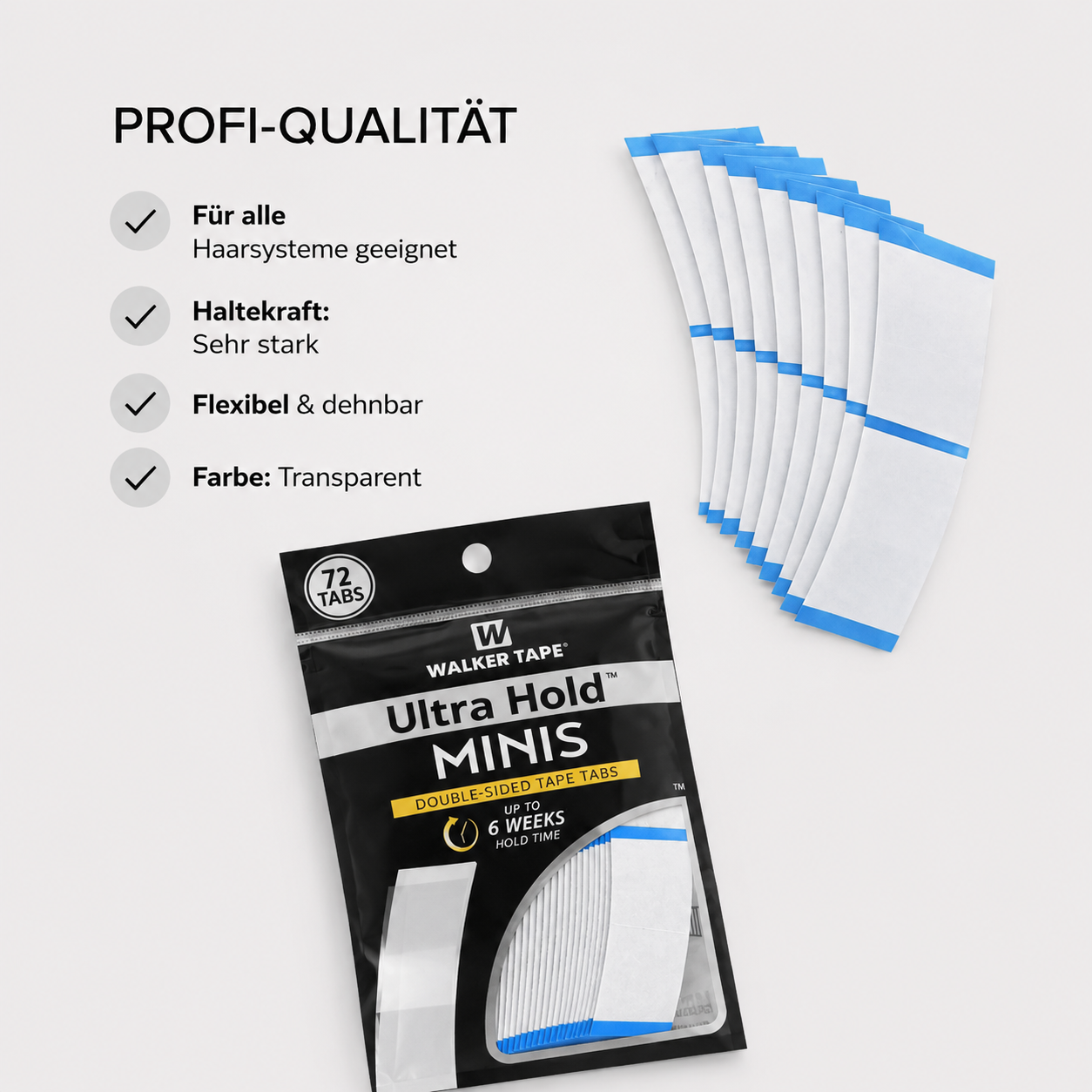 Ultra Hold Mini Tapes (72 Stück)